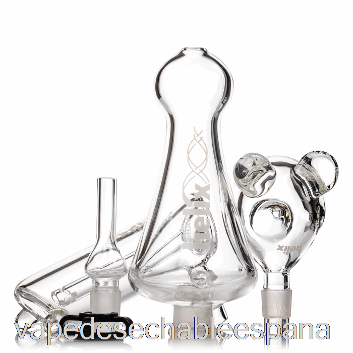 Vape España Grav 14mm Helix Kit Multiusos Transparente